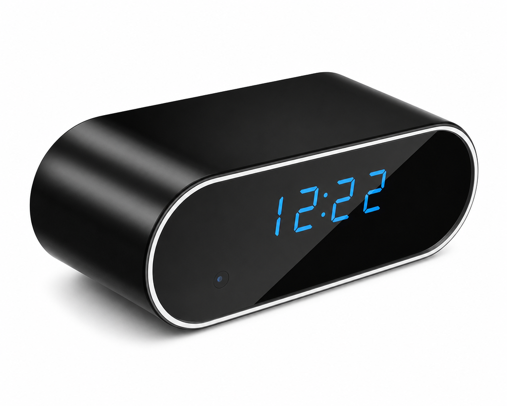 Zegar LED z Kameryzowanym Monitoringiem EcoClock